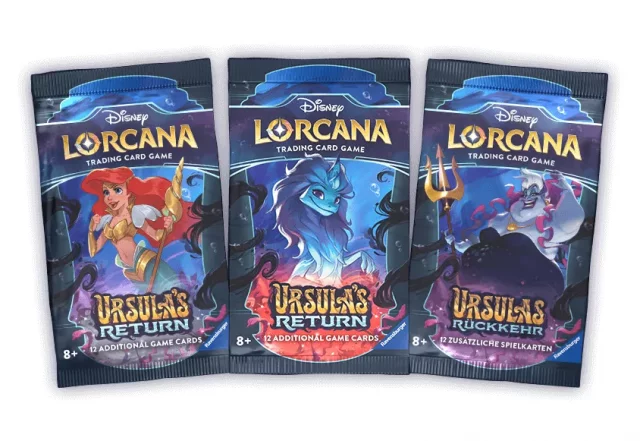 Kartenspiel Lorcana: Ursula's Return - Booster (12 Karten)