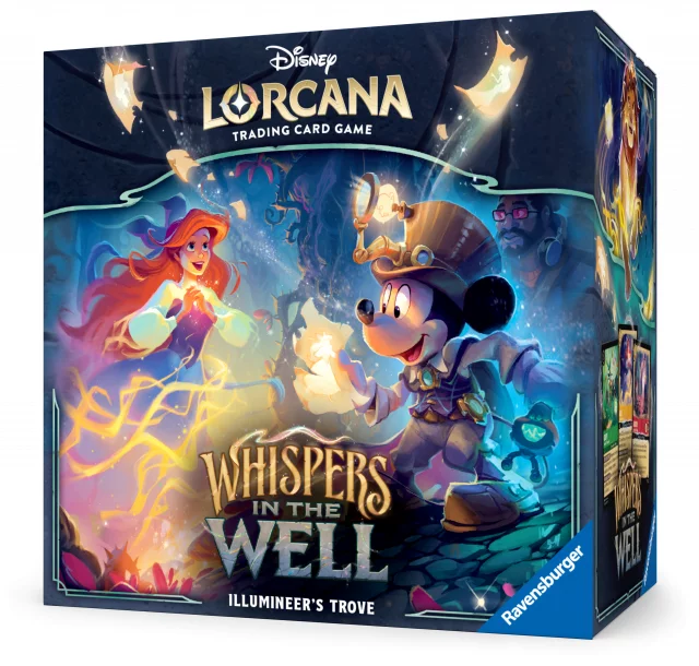 Karetní hra Lorcana: Whispers in the Well - Sapphire / Steel Starter Deck (Juddy Hopps & Robin Hood) dupl