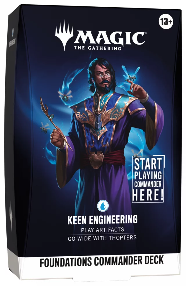 Karetní hra Magic: The Gathering - Foundations Commander Deck - Keen Engineering - Magic The Gathering