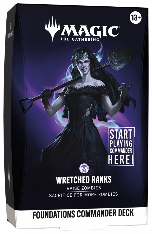 Karetní hra Magic: The Gathering - Foundations Commander Deck - Wretched Ranks - Magic The Gathering