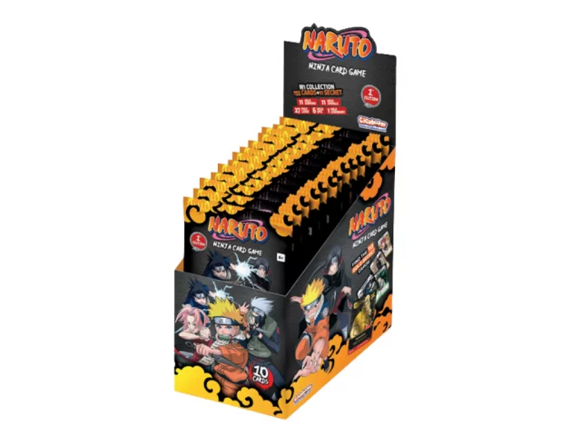 Kartenspiel Naruto Mythos TCG - First set Booster Box (1st Edition) (24 Booster) (ENGLISCHE VERSION) - TCG Sammelkartenspiel