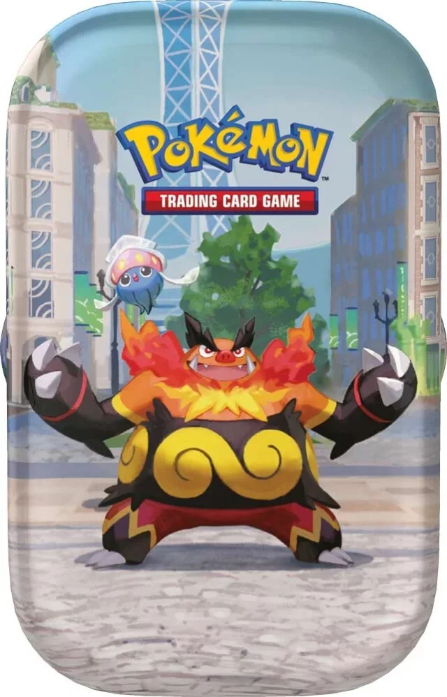 Karetní hra Pokémon TCG - Emboar Lumiose City Mini Tin
