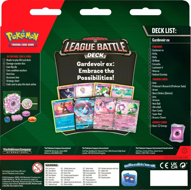 Kartenspiel Pokémon TCG - League Battle Deck Gardevoir ex