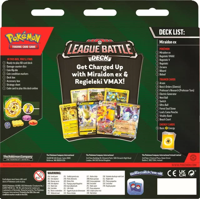 Kartenspiel Pokémon TCG - League Battle Deck Miraidon ex