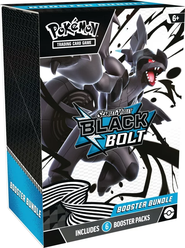 Karetní hra Pokémon TCG: Scarlet & Violet - Black Bolt Booster (10 karet) dupl