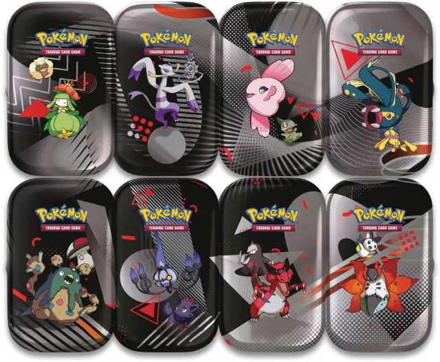 Karetní hra Pokémon TCG: Scarlet & Violet - Black Bolt & White Flare - Mienshao Unova Mini Tin dupl