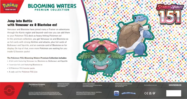 Kartenspiel Pokémon TCG: Scarlet & Violet - Blooming Waters Premium Collection
