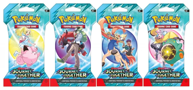 Karetní hra Pokémon TCG: Scarlet & Violet - Journey Together Booster (10 karet) dupl