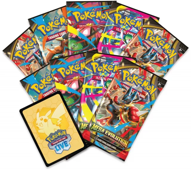 Karetní hra Pokémon TCG: Scarlet & Violet - Mega Evolution Enhanced Booster Box (36 boosterů) dupl