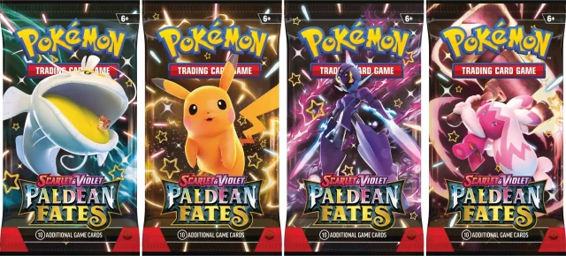 Kartenspiel Pokémon TCG: Scarlet & Violet Paldean Fates - Booster (10 Karten)