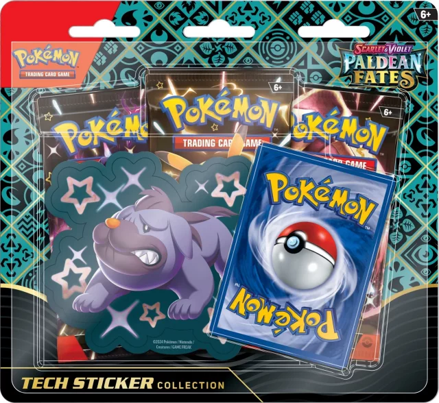 Kartenspiel Pokémon TCG: Scarlet & Violet - Paldean Fates Tech Sticker Collection: Maschiff