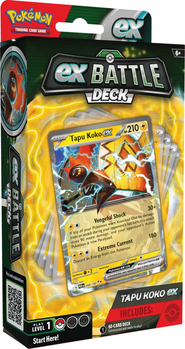 Karetní hra Pokémon TCG - Miraidon ex Battle Deck dupl