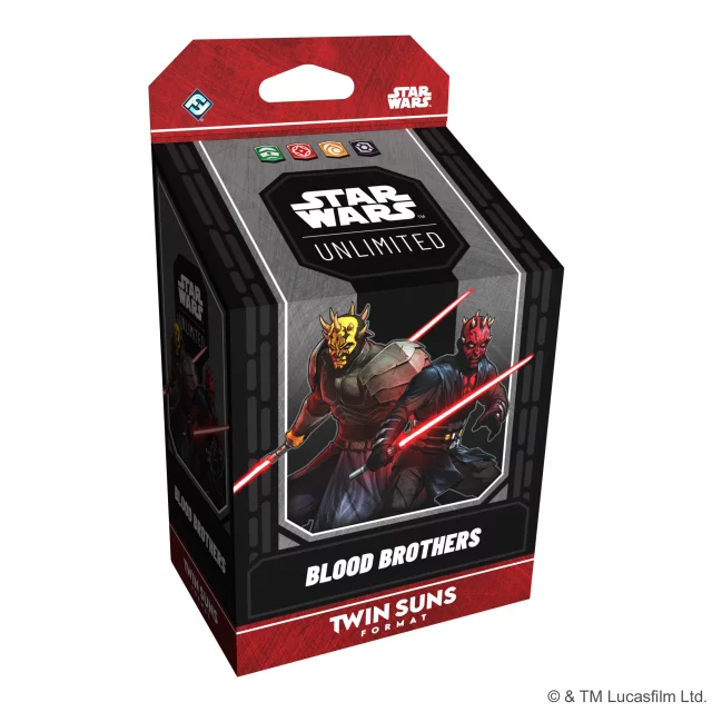Karetní hra Star Wars: Unlimited - Blood Brothers Twin Suns Deck - TCG Sammelkartenspiel
