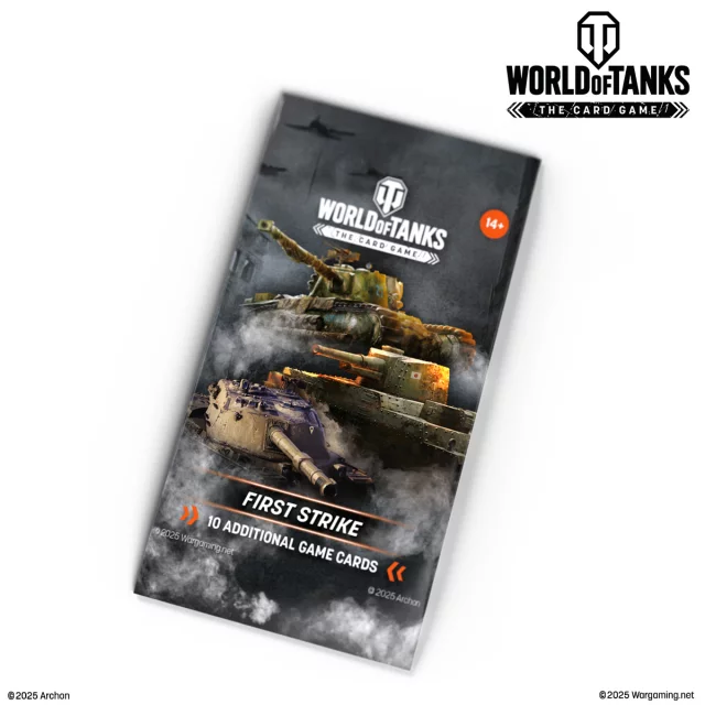 Karetní hra World of Tanks TCG - Booster Box First Strike (24 boosterů) dupl