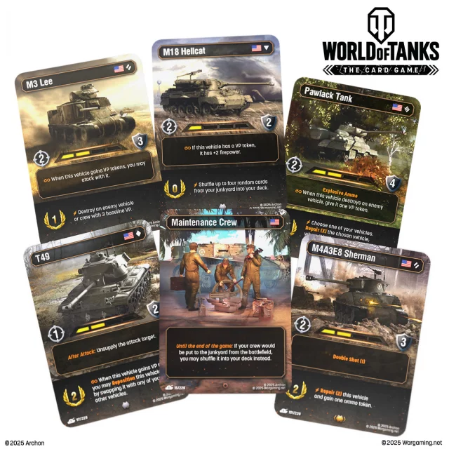 Karetní hra World of Tanks TCG - Starter Deck Germany: First Strike dupl