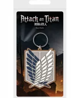 Klíčenka Attack on Titan - Survey Corps Emblem dupl