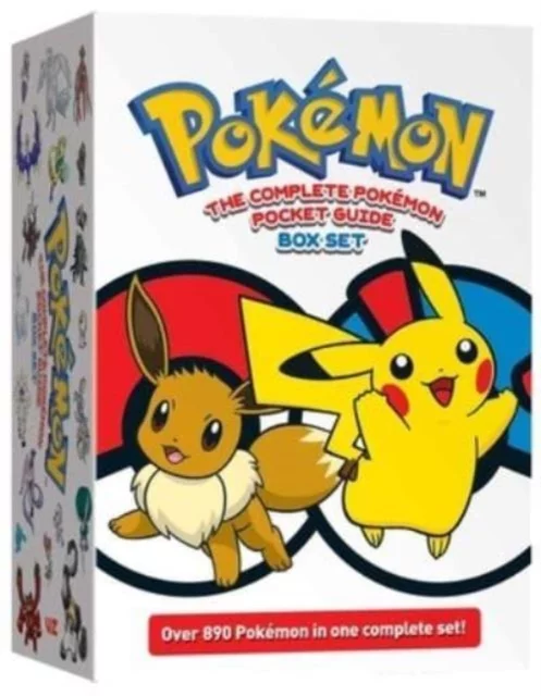 Kniha Pokémon: The Complete Pokemon Pocket Guide Box Set ENG - Ghibli
