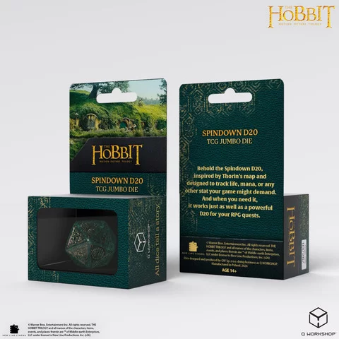 Kostka The Hobbit - Verdant D20