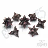 Kostky - Bane's Inferno Metal - RPG Dice Set  (7 ks) dupl