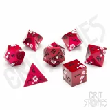 Kostky - Brutal Bane Metal - RPG Dice Set  (7 ks) dupl