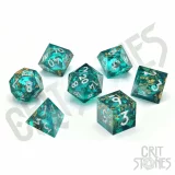 Kostky - Drudaxizius Metal - RPG Dice Set  (7 ks) dupl