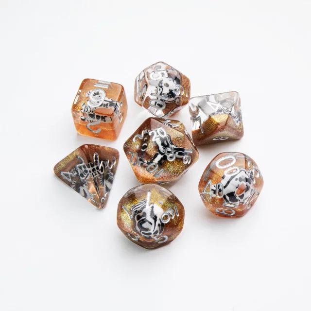Kostky Gamegenic - Candy-Like Series - Blackberry RPG Dice Set (7 ks) dupl