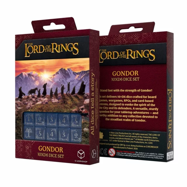 Kostky Lord of the Rings - Gondor (10 ks)
