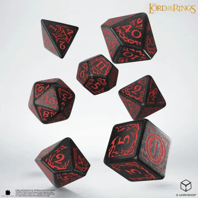 Kostky Lord of the Rings - Mordor (7 ks)