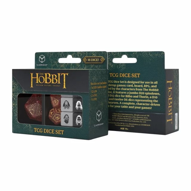 Kostky The Hobbit - Ember Hearth (16 ks)