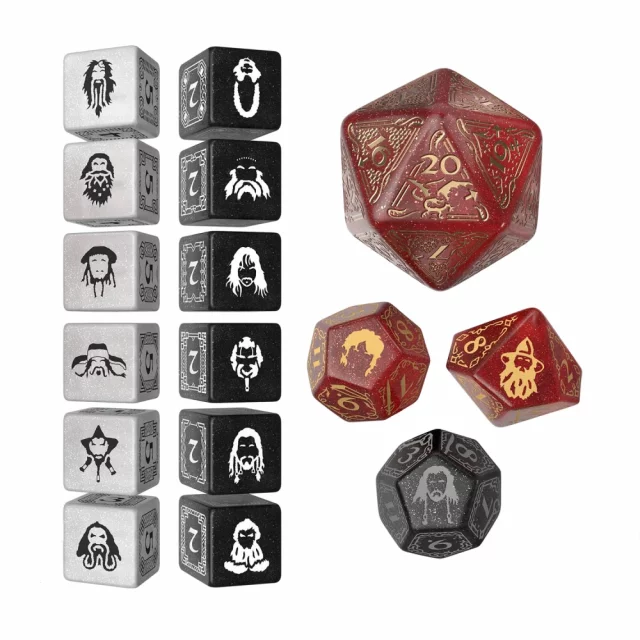 Kostky The Hobbit - Ember Hearth (16 ks)