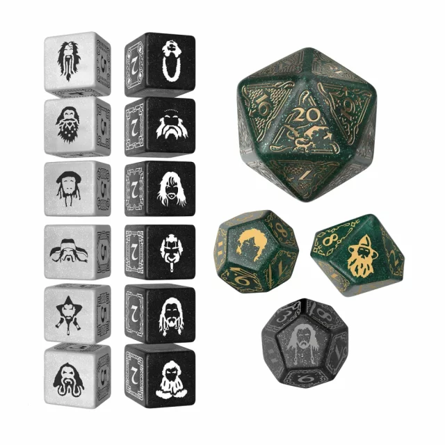 Kostky The Hobbit - Verdant Grove (16 ks)