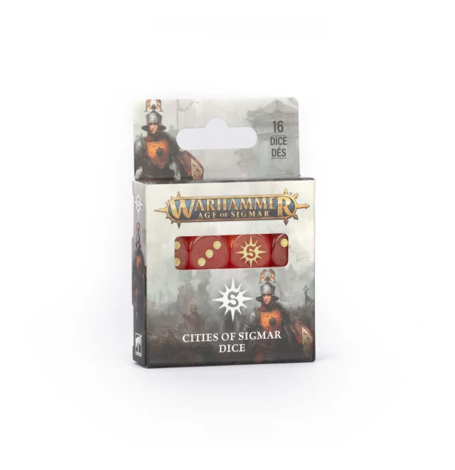 Kostky Warhammer Age of Sigmar - Cities of Sigmar Dice (16 ks) - Brettspiel