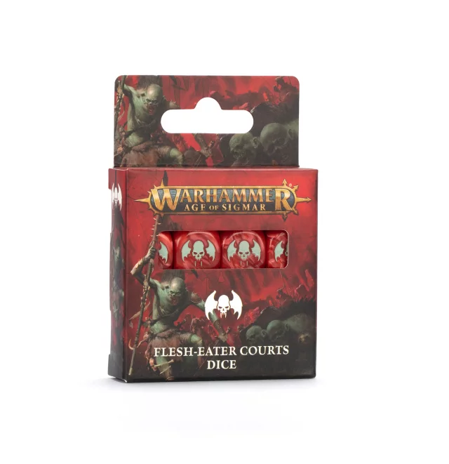Kostky Warhammer Age of Sigmar - Nighthaunt Dice (16 ks) dupl