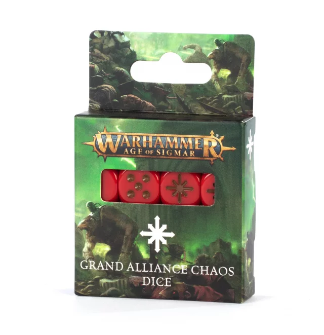 Kostky Warhammer Age of Sigmar -Grand Alliance Death Dice (16 ks) dupl