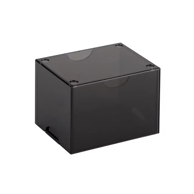 Krabička na karty Dragon Shield - Clear Black (Strongbox 100+) - TCG Sammelkartenspiel