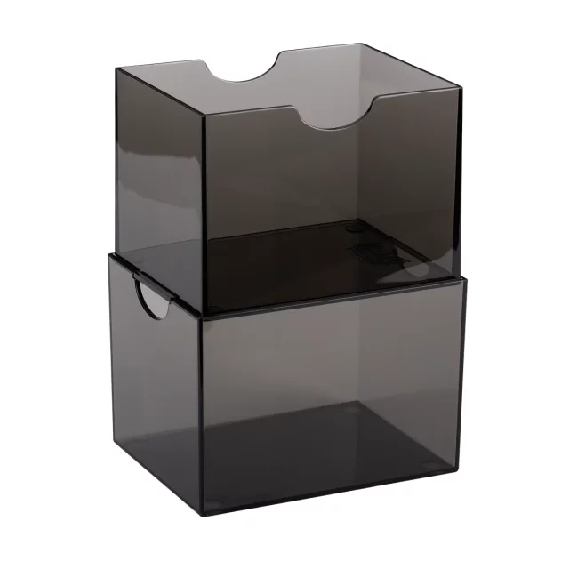 Krabička na karty Dragon Shield - Clear Black (Strongbox 100+) - Kartenboxen