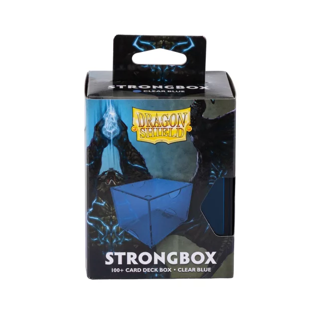 Krabička na karty Dragon Shield - Clear Blue (Strongbox 100+) - Verpackungen