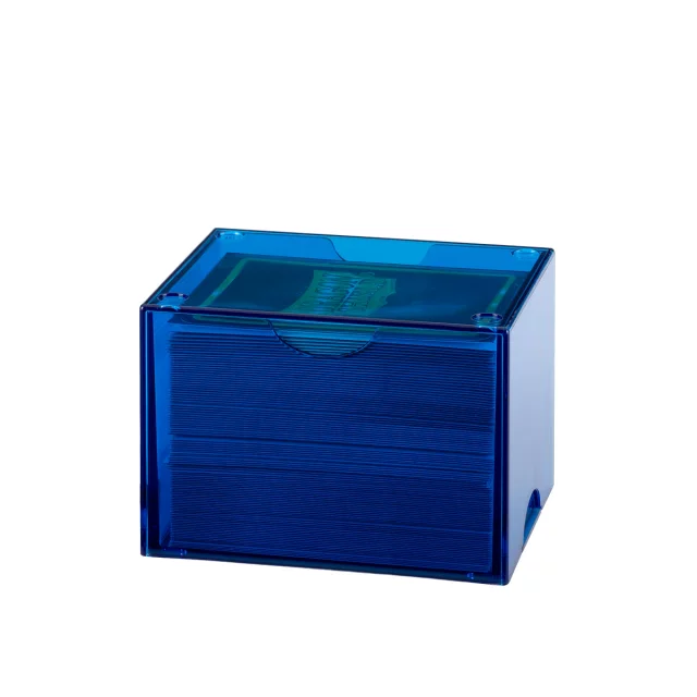 Krabička na karty Dragon Shield - Clear Blue (Strongbox 100+) - TCG Sammelkartenspiel
