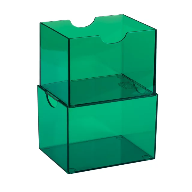 Krabička na karty Dragon Shield - Clear Green (Strongbox 100+) - Kartenboxen