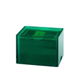 Kartenbox Dragon Shield - Clear Green (Strongbox 100+) - TCG Sammelkartenspiel