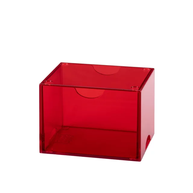 Krabička na karty Dragon Shield - Clear Red (Strongbox 100+) - Verpackungen