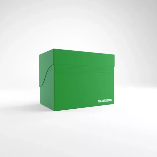 Kartenbox Gamegenic - Side Holder 80+ Green - Kartenboxen