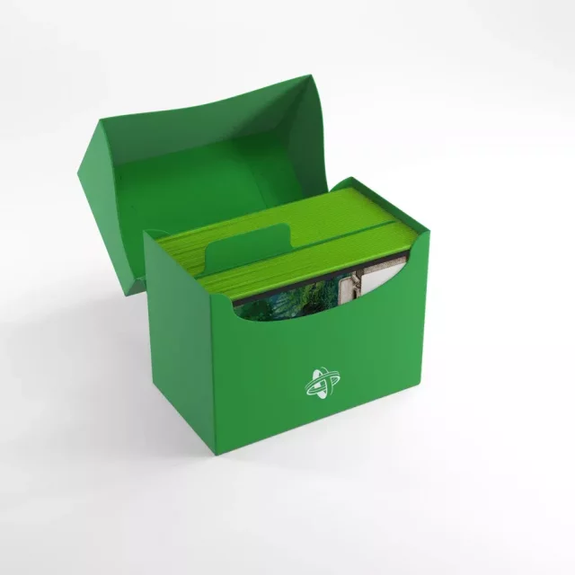 Kartenbox Gamegenic - Side Holder 80+ Green - Kartenboxen