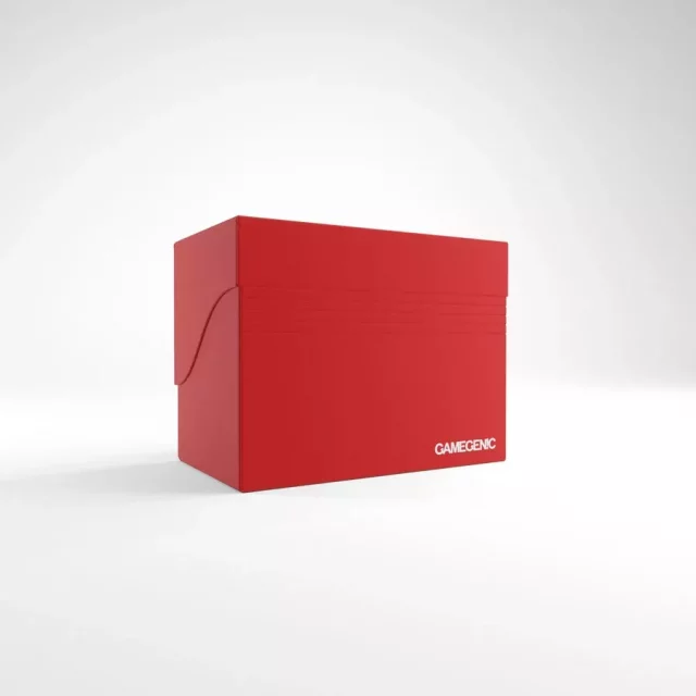 Kartenbox Gamegenic - Side Holder 80+ Red - Kartenboxen