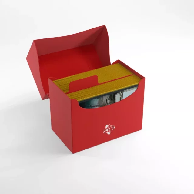 Kartenbox Gamegenic - Side Holder 80+ Red - Kartenboxen