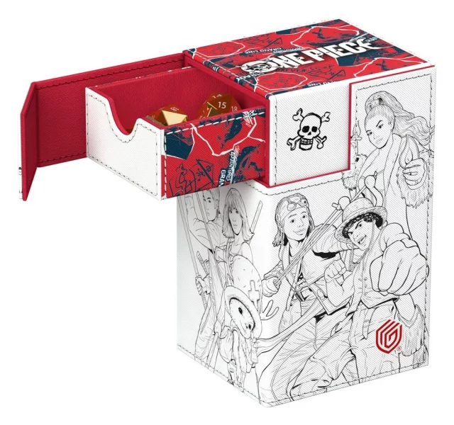 Krabička na karty Ultimate Guard - One Piece - Sketch (Flip'n'Tray 80+ XenoSkin) - Kartenboxen