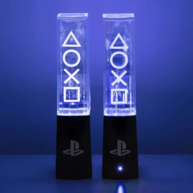 Lampička PlayStation - LED Fontänen (reagierend auf Geräusche)