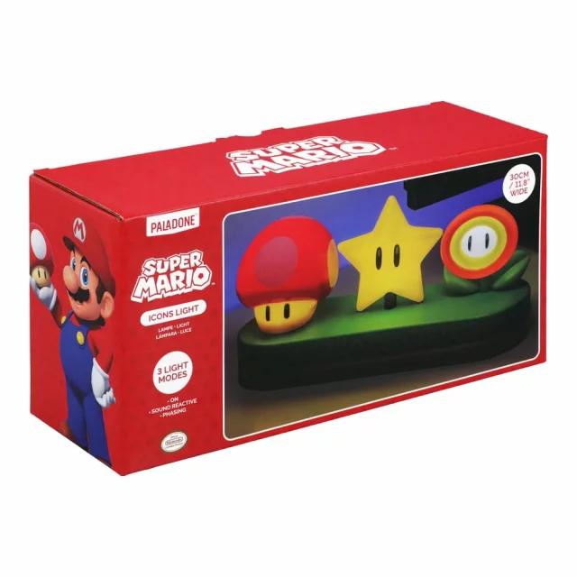 Lampička Super Mario - Mushroom (15 cm) dupl