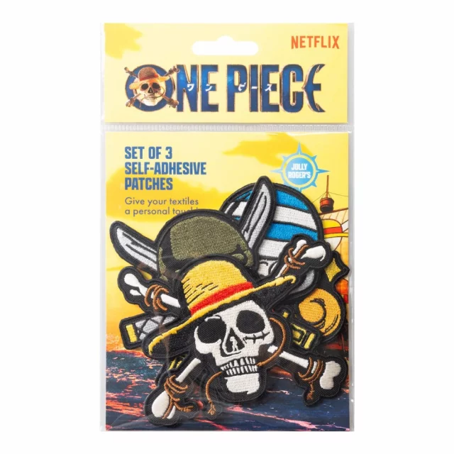Nášivka One Piece - Skulls (3 ks)