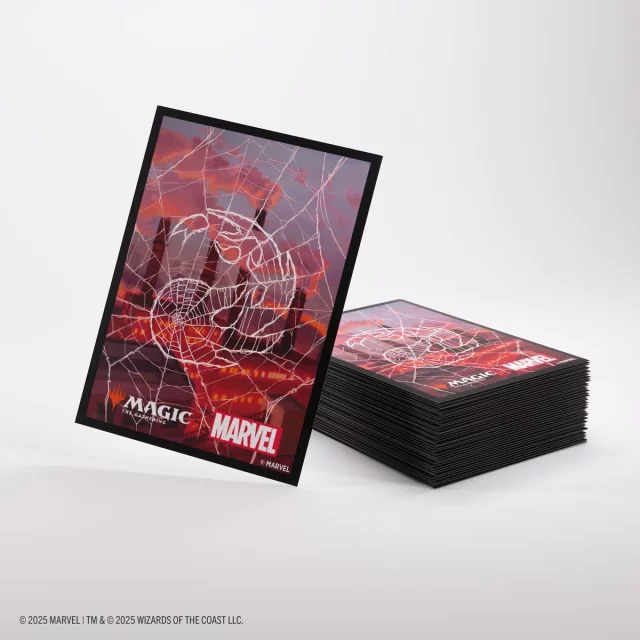 Ochranné obaly na karty Gamegenic - MTG x Marvel's Spider-Man: Premium Art Sleeves Spider-Man Swamp (105 ks) dupl